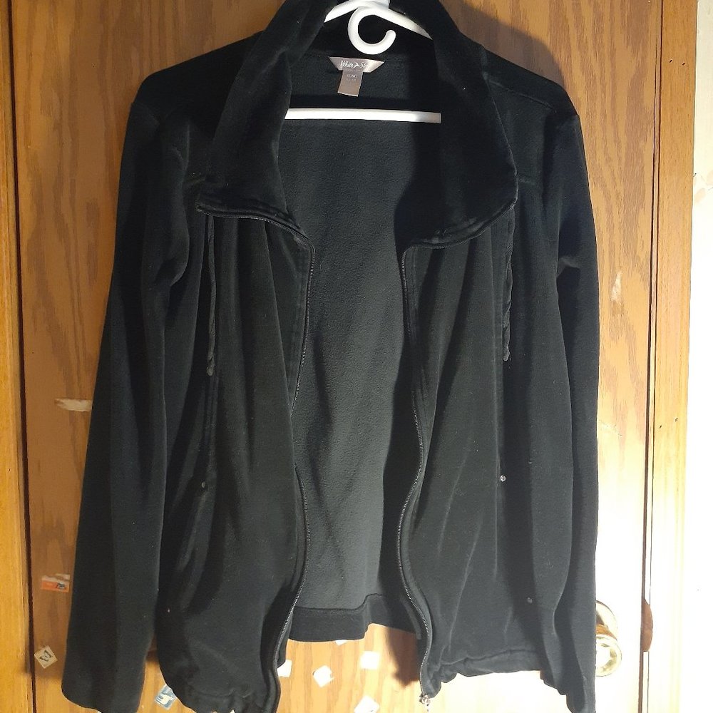 Light Cotton Zip Up Sweater